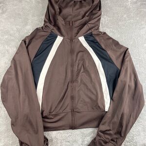 Pro Player Brown and Black Bomber Jacket